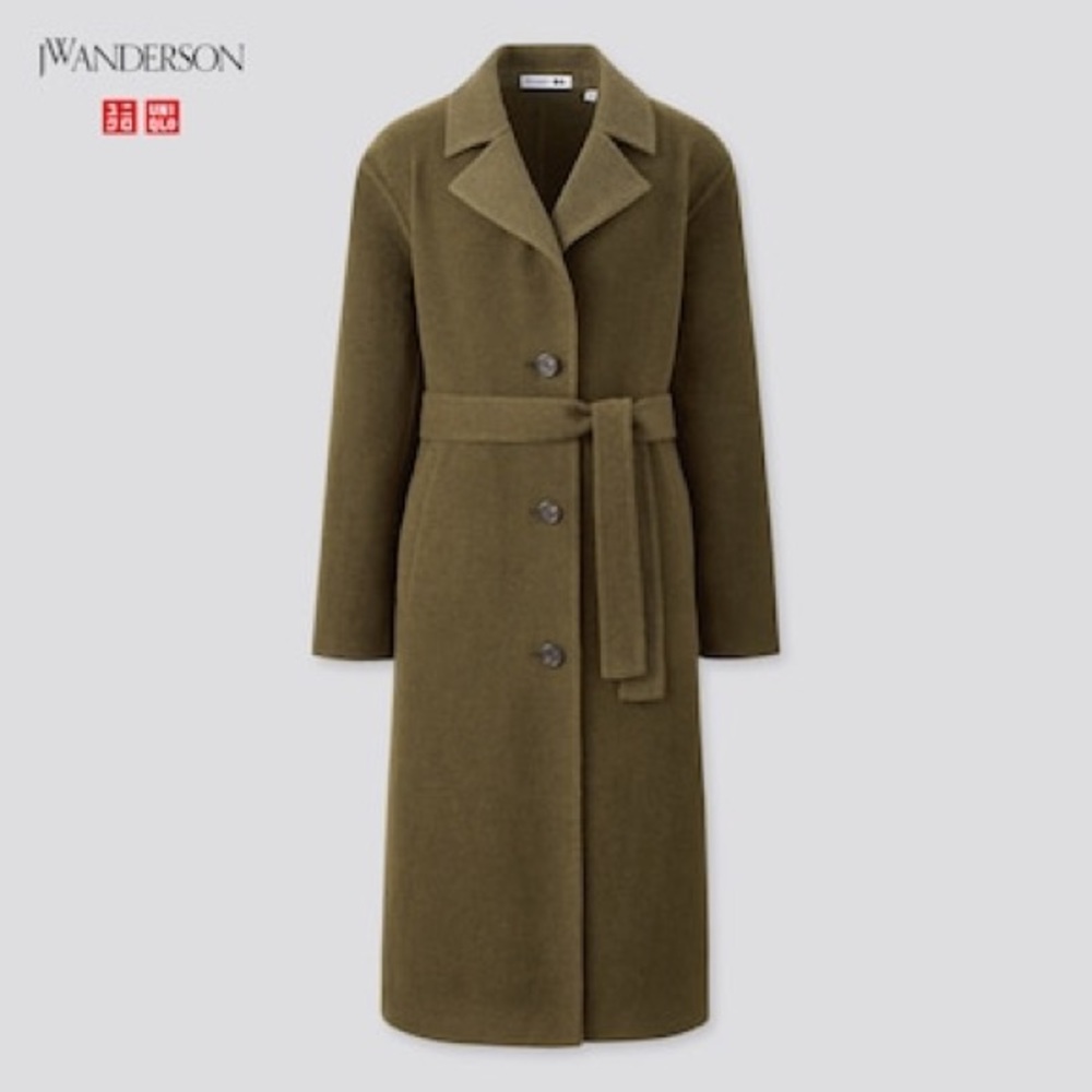 JW Anderson Felted Wrap Coat